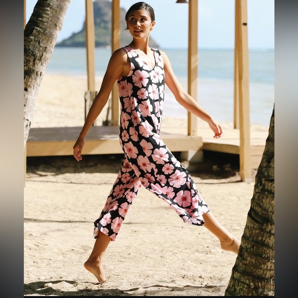 Ava Sky Jumper Melody in Black Floral Burst print — Size S - Picture 6 of 6